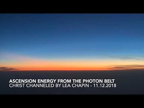 Ascension Energy from the Photon Belt