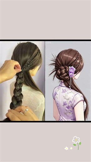 Hairpins and updo#Compile and distribute tutorials#Exquisite braided hair#Hairpins and