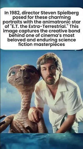 Steven Spielberg and E.T. (1982)