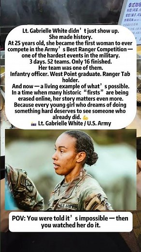 She Did What No Woman Ever Did Before