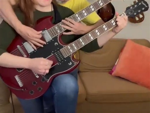 Epiphone SG双头琴G-1275演奏试听