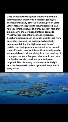 🤯 12-MILE-THICK Structure Found Under Bermuda (Unlike ANYTHING on Earth!) #wildlife #facts #shorts