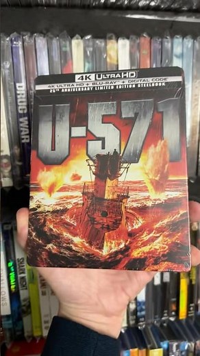 U-571 25th Anniversary Limited Edition 4K Ultra HD + Blu-ray + Digital Steelbook