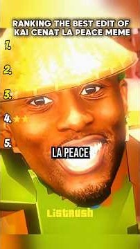 Ranking Best Edit of La Peace🤣😭 #kaicenat #ishowspeed #edit #rankpush