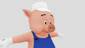 Practical Pig - Download Free 3D model by ThisIsntAPerson