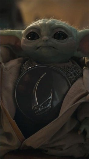 アーマラーからグローグーへの贈り物🎁｜マンダロリアン シーズン3｜Star Wars(スター・ウォーズ) #shorts