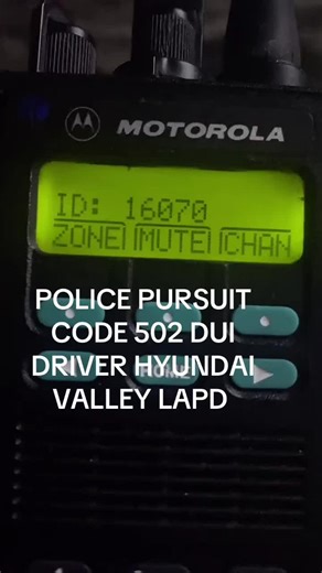 #LIVEhighlights #TikTokLIVE #LIVE #police #radio #chase #pursuit #policechase #policepursuit #lapd #cops #cop #sanfernandovalley #sfv #dui #california #chp