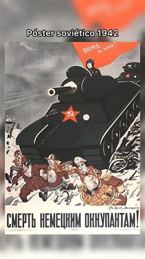 Propaganda de la URSS 1942 #historia #segundaguerramundial #ww2 #war #urss #alemania #shorts #viral