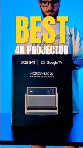 Worlds Best 4K Projector | XGIMI Horizon 20