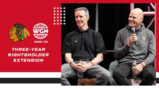 RELEASE: Blackhawks, WGN Radio Agree to Three-Year Radio Rights Extension