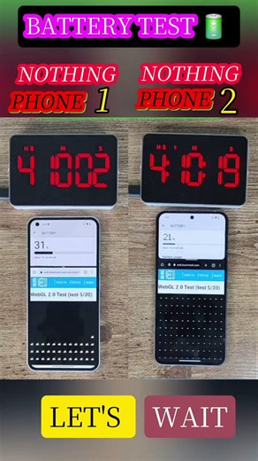 NOTHING PHONE 1 vs NOTHING PHONE 2 🔥📱 | Full Comparison #techreview #smartphone