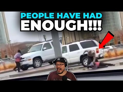 Patriot Destroys Protester For Blocking His Car