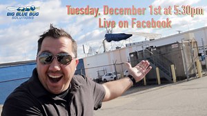 4K views · 37 reactions | It's the 28th Annual Lighting of The Big Blue Bug! Tuesday, December 1st at 5:30pm, streamed live on the Big Blue Bug Solutions & Ben DeCastro facebook pages so everyone can enjoy the lighting from the comforts of home! It's more fun than decorating your license plate with registration stickers! They may have a tree at Rockerfeller Center, New York City, but in Rhode Island - We've got Nibbles Woodaway! | Ben DeCastro | Facebook