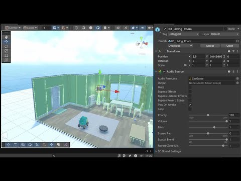 Adding Scripts and Music to a Unity Scene