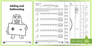 Adding and Subtracting Activity Booklet Grade 2