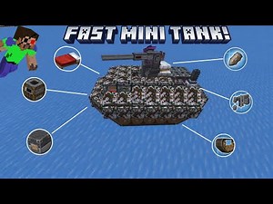 The FASTEST Mini Tank I’ve Ever Built in Minecraft (Create Mod)