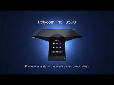 Polycom Trio 8500 con cámara mini PTZ