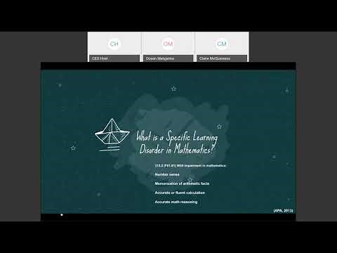 Pt. 3: Specific Learning Disorders w/ Impairment in Mathematics: What Parents & Teachers Should Know