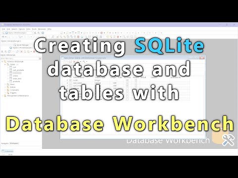 Database Workbench - creating SQLite database and tables