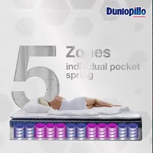 One Mattress. Five Zones. The perfect support from head to toe while you sleep! Experience supreme comfort with the 5-Zones Individual Pocket Springs technology found in selected Dunlopillo’s mattresses. Let your body receive support like never before as you slumber, relaxing your muscles and minimising spinal stress. Follow the link to discover the perfect Dunlopillo mattress for you today! http://dunlopilloworld.com/my #DunlopilloWorld #Dunlopillomalaysia #一生一世的幸福 #moments #OnlineShopping #Mat