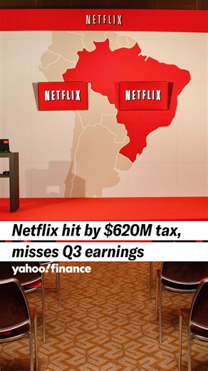 Netflix's stock steadily rose throughout 2024 and for the first half of 2025. But after the company's earnings report came out this week, it's been sliding back down. What happened? 🧐 | Yahoo Finance