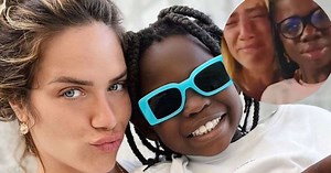 Giovanna Ewbank e a filha, Titi, caem aos prantos após 'A Pequena Sereia' e é impossível não se emocionar