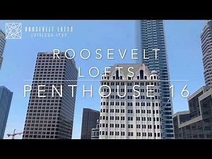 Penthouse 16 - Roosevelt Lofts - Downtown Los Angeles