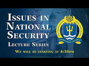 NWC Issues in National Security Lecture Series -- Lecture 15 "Nimitz at Ease"
