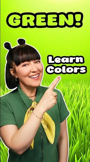 Learn the Color GREEN! | Fun & Easy Toddler Lesson