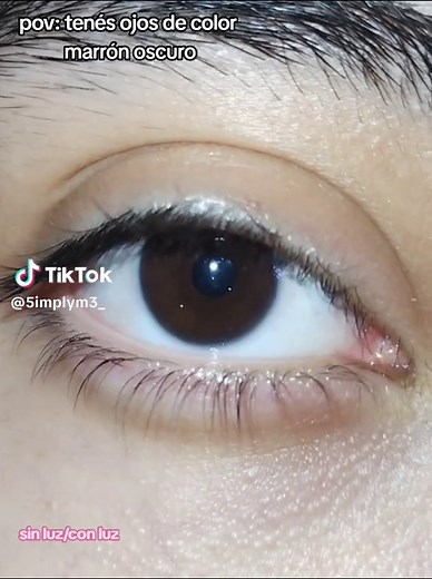 Todo sobre ojos marrones oscuros y sus características