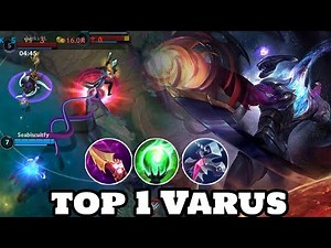 Wild Rift Varus - Top 1 Varus Gameplay Rank Challenger