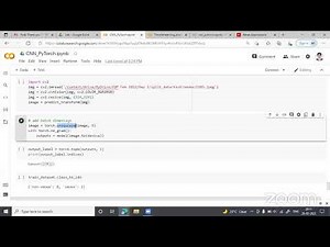 Transfer learning and using Pytorch to build a CNN by Ms Poornima S. Thakur