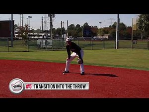 Baseball: Shortstop -Turning a Double Play on a Routine Ground ball with a Drop step