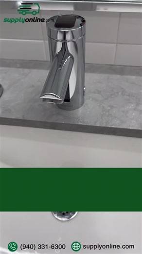 Stop the touch. Start the smart way. ✨ Sloan Sensor Faucets keep restrooms cleaner, greener, and effortlessly modern—powered by smart sensors, solar energy, and water-saving tech. Touch-free hygiene that works as hard as you do. 💧⚡ Upgrade your restroom. Upgrade hygiene. Shop smart. Save water. 🚿♻️ #supplyonline #sloan #touchfree #modernspaces #faucets | Supply Online