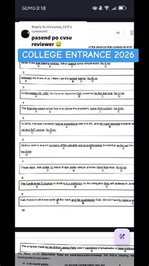UPCAT Review Tips for College Entrance 2026
