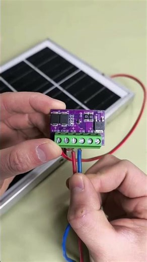 #Solar Panel Controller #Automatic Solar Charging and Discharging Controller