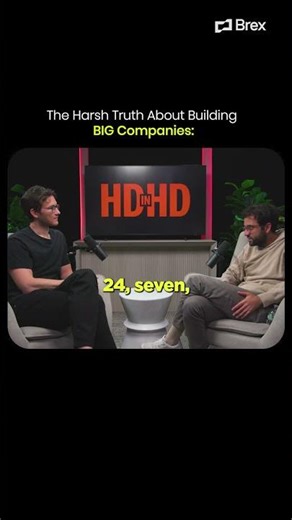 Harsh Truth About Building BIG Companies @HDinHDPodcast #shorts #ai #startup