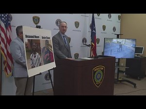 Houston police release surveillance video of deadly shooting by 2 masked gunmen armed with assault r