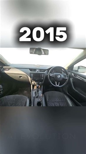 Evolution of skoda Octavia (2001/2026)#skoda #skodaoctavia #interior #evolution #2026 #viral #shorts