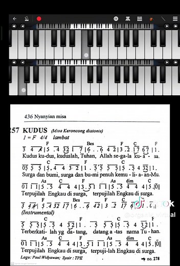 Lagu Madah Bakti: Kudus Kuduslah Tuhan