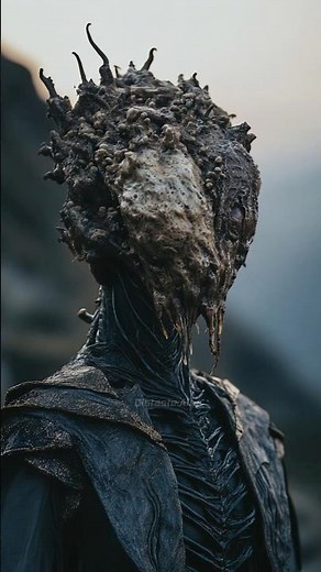 The Infectious Alien. Feeds Off Fungus #ai #alien #horror #midjourneyv7 #aiart #klingai