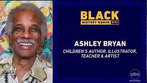 To celebrate #BlackHistoryMonth, #TheView shines the spotlight on author, illustrator, teacher, and artist Ashley Bryan, who introduced generations of young people to diversity through children’s books that celebrate Black history and culture. Learn more: abcn.ws/3L1HN0H | The View