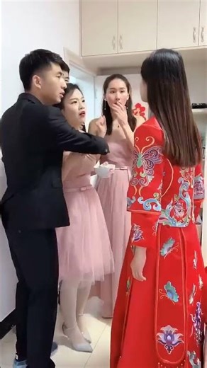 Is it necessary for the bride to be so angry on the wedding day