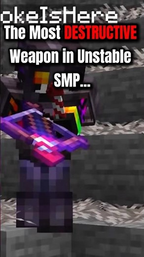 The Wither Cannon Is More Destructive Than the Orbital Strike Cannon😱 #minecraft #unstablesmp