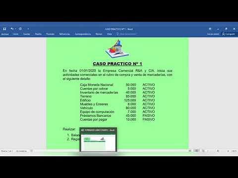 BALANCE DE APERTURA O INICIAL PASO A PASO - CONTABILIDAD BÁSICA