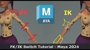 How to Create an IK/FK Switch With Maya