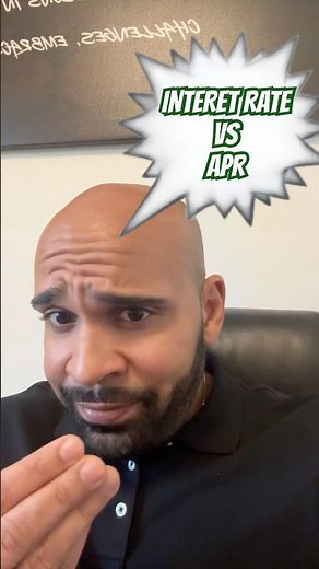 💡 Interest Rate vs APR Explained FAST