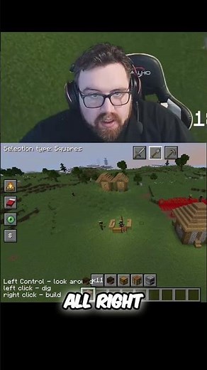 Minecraft Building: Planning, Constructing, and Upgrading Buildings! #shorts