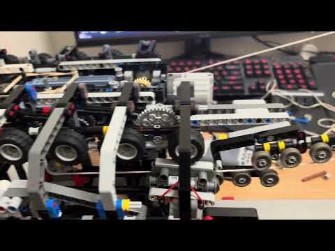 Lego detachable chairlift entrance and exit testing