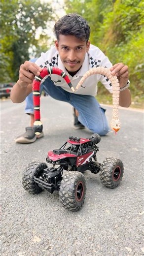Rc Snake vs Remote Wala Monster Truck Ki Unboxing 😱